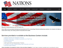 Tablet Screenshot of nationsbusinesscenter.com